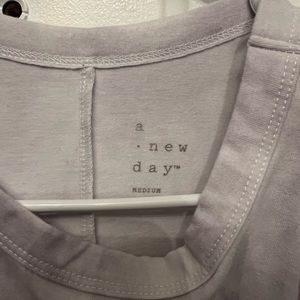 Light purple everyday stretch dress. Size M